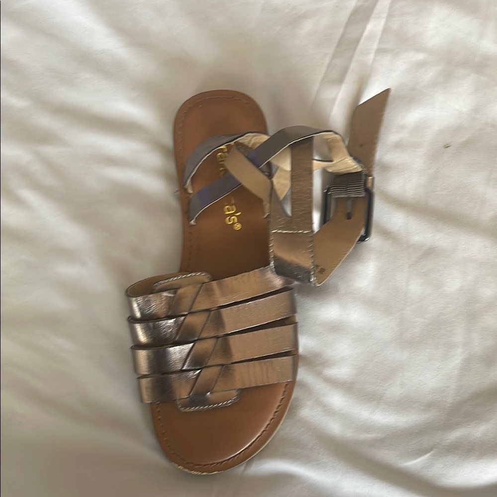 SAS Metallic Sandals - Picture 6 of 14